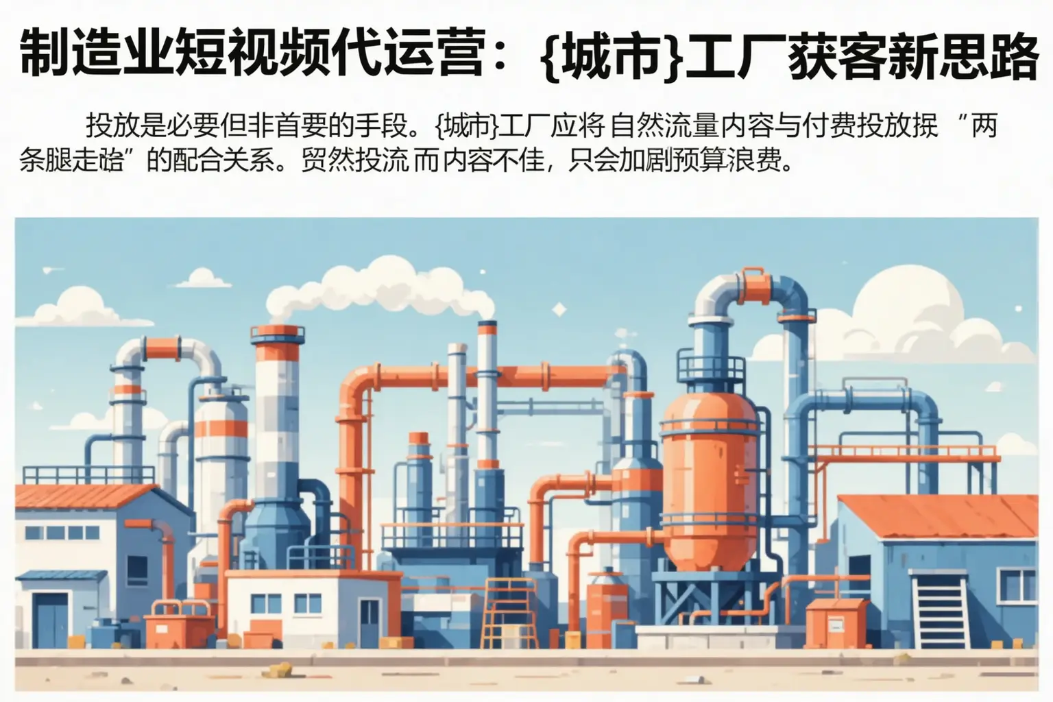 制造业短视频代运营：神农架工厂获客新思路