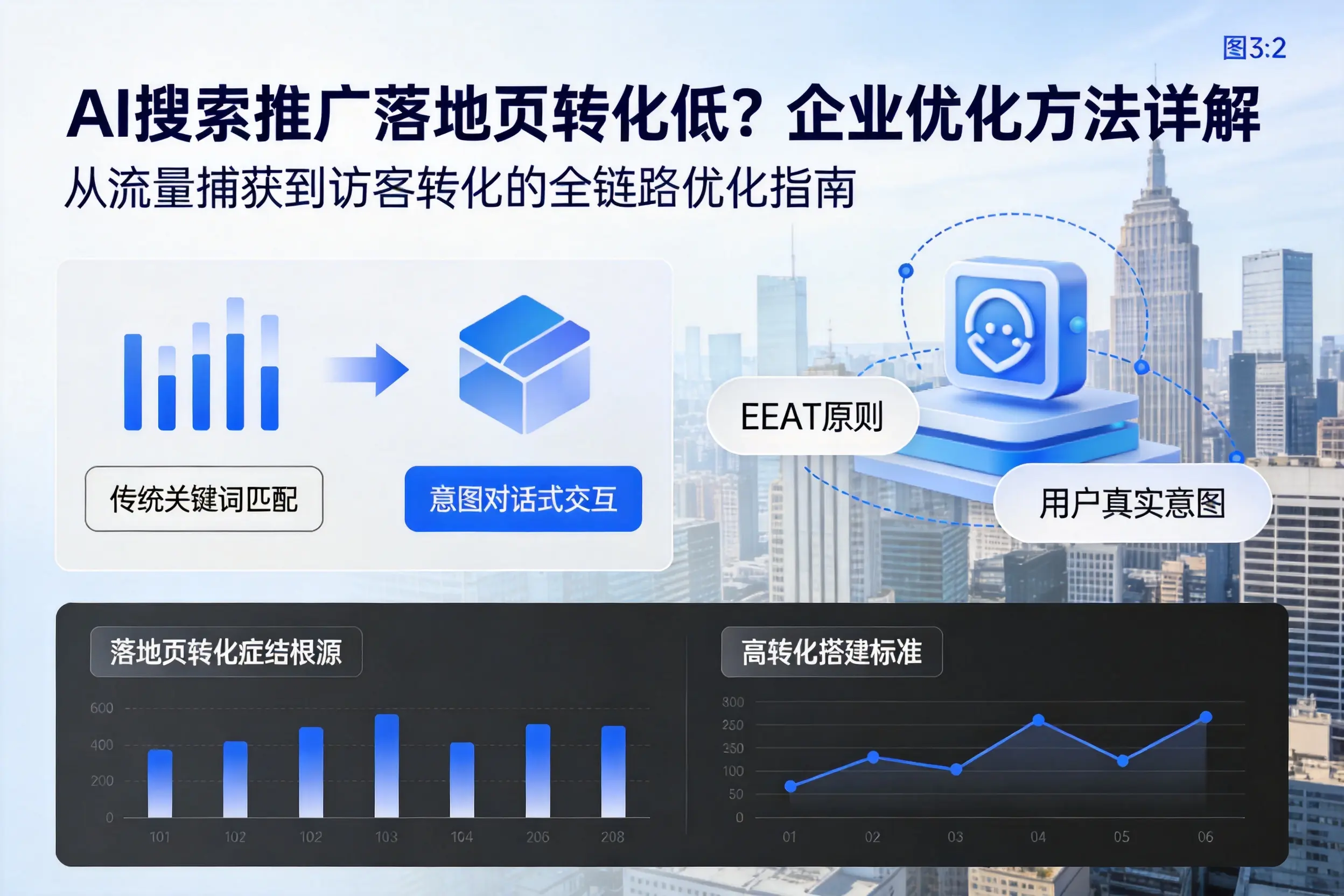 AI搜索推广落地页转化低？神农架企业优化方法详解