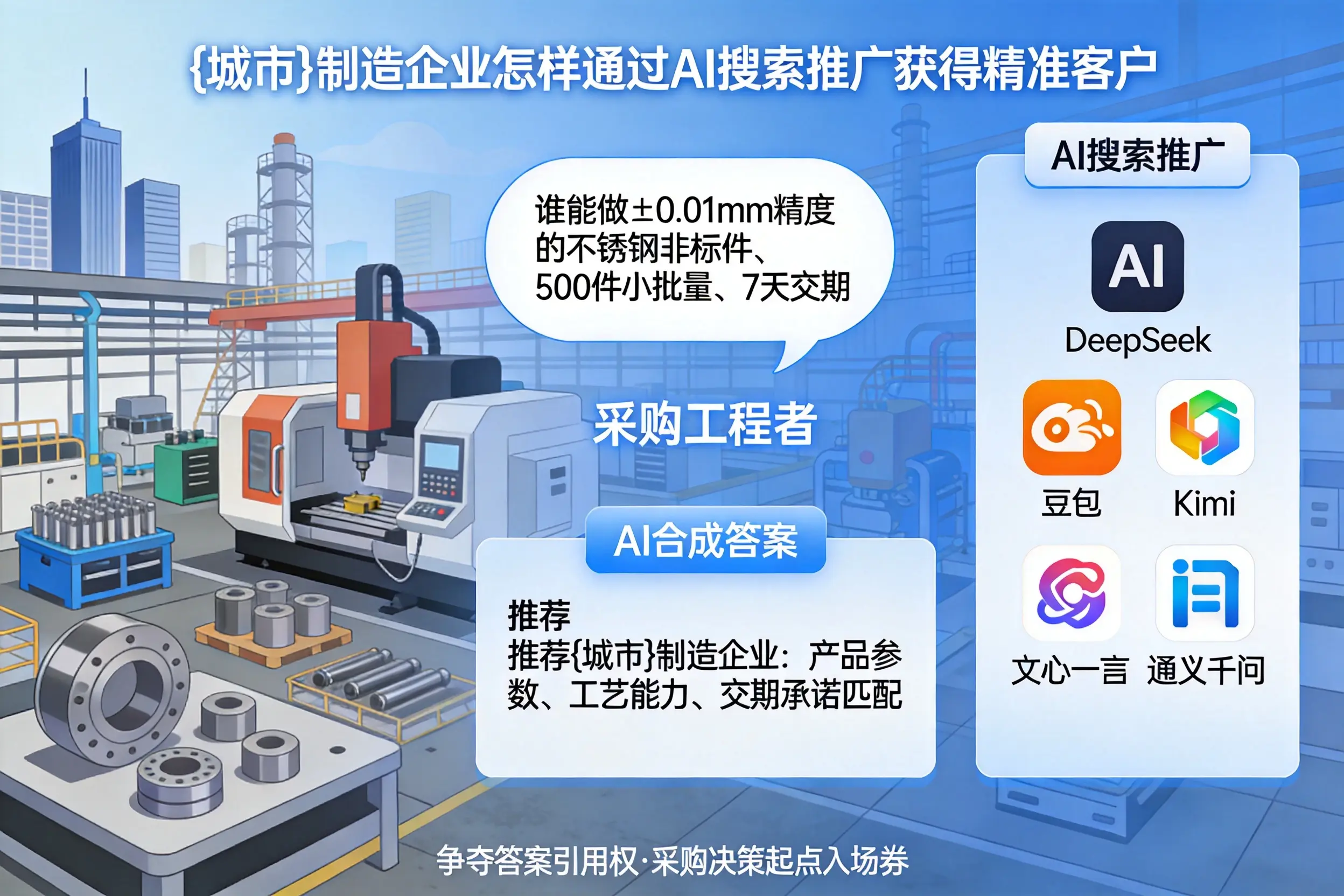神农架制造企业怎样通过AI搜索推广获得精准客户