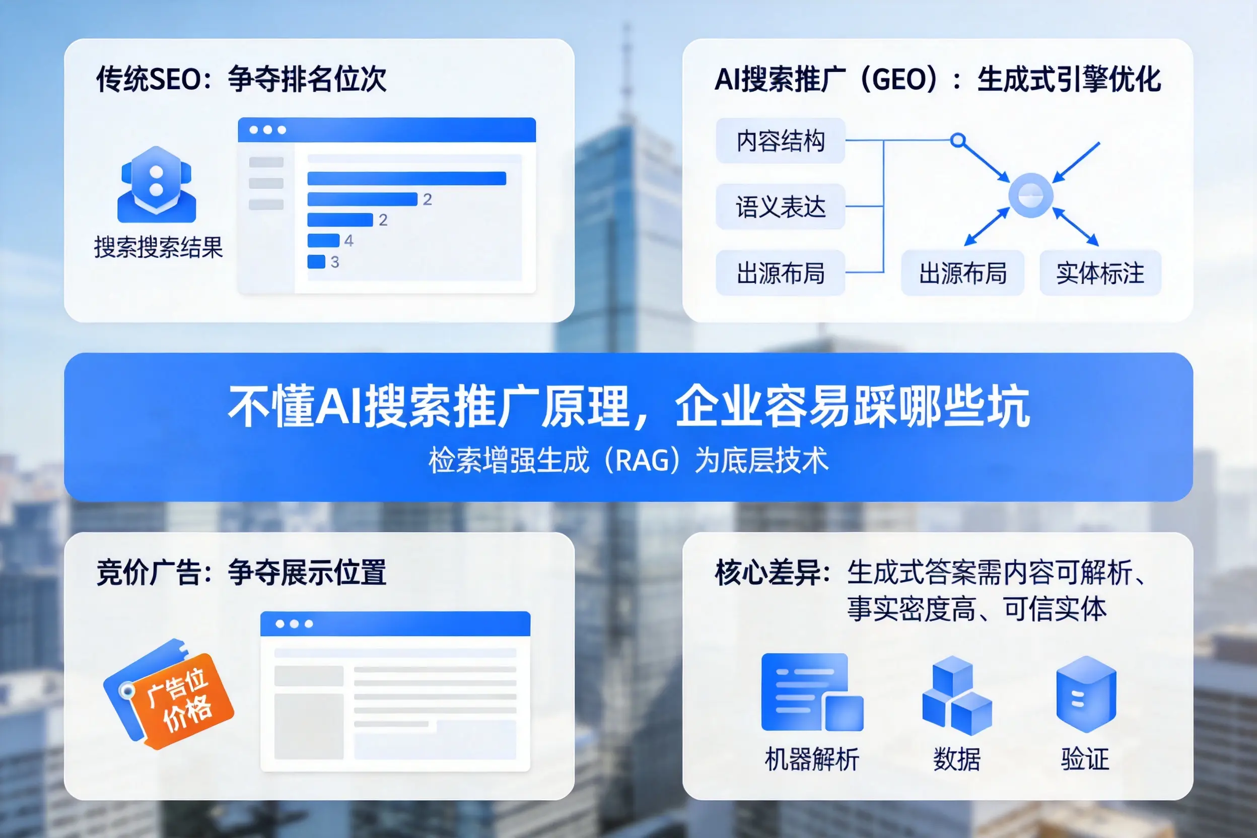 不懂AI搜索推广原理，神农架企业容易踩哪些坑