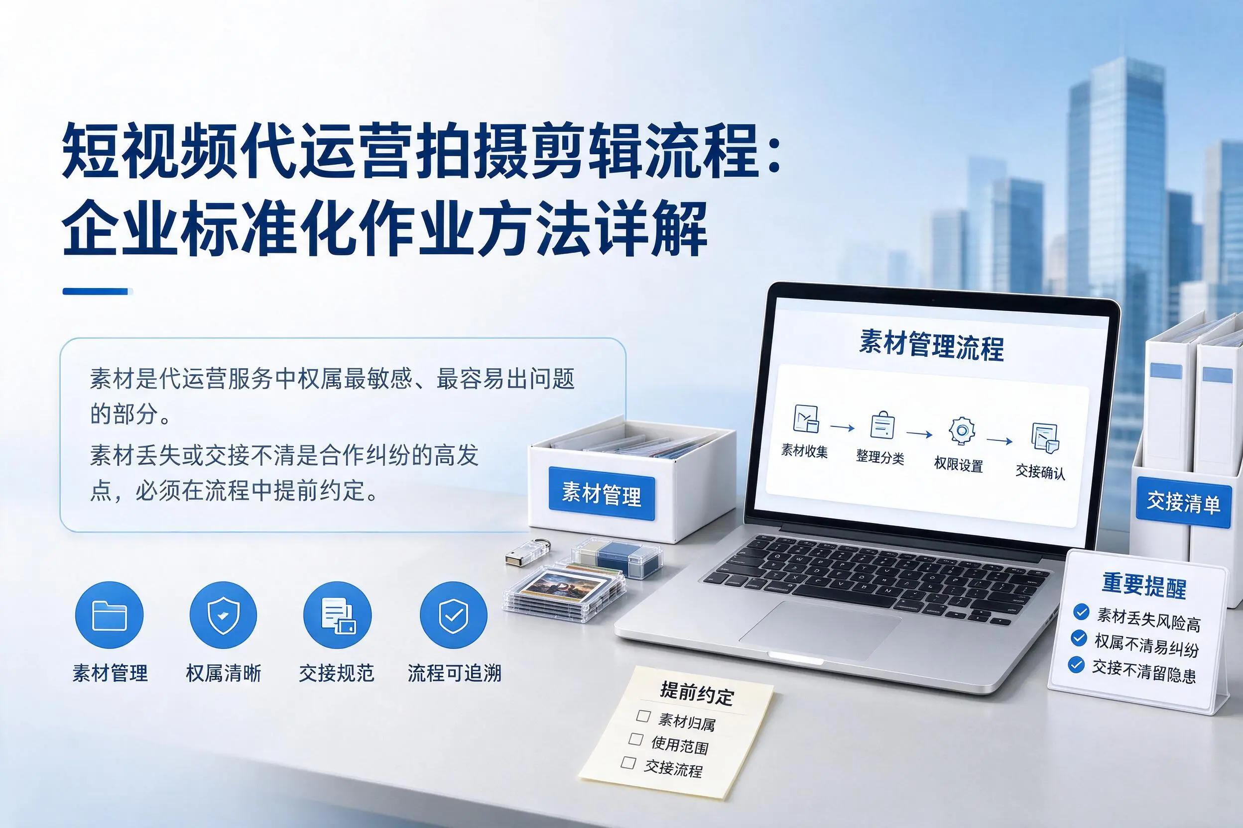 短视频代运营拍摄剪辑流程：神农架企业标准化作业方法详解