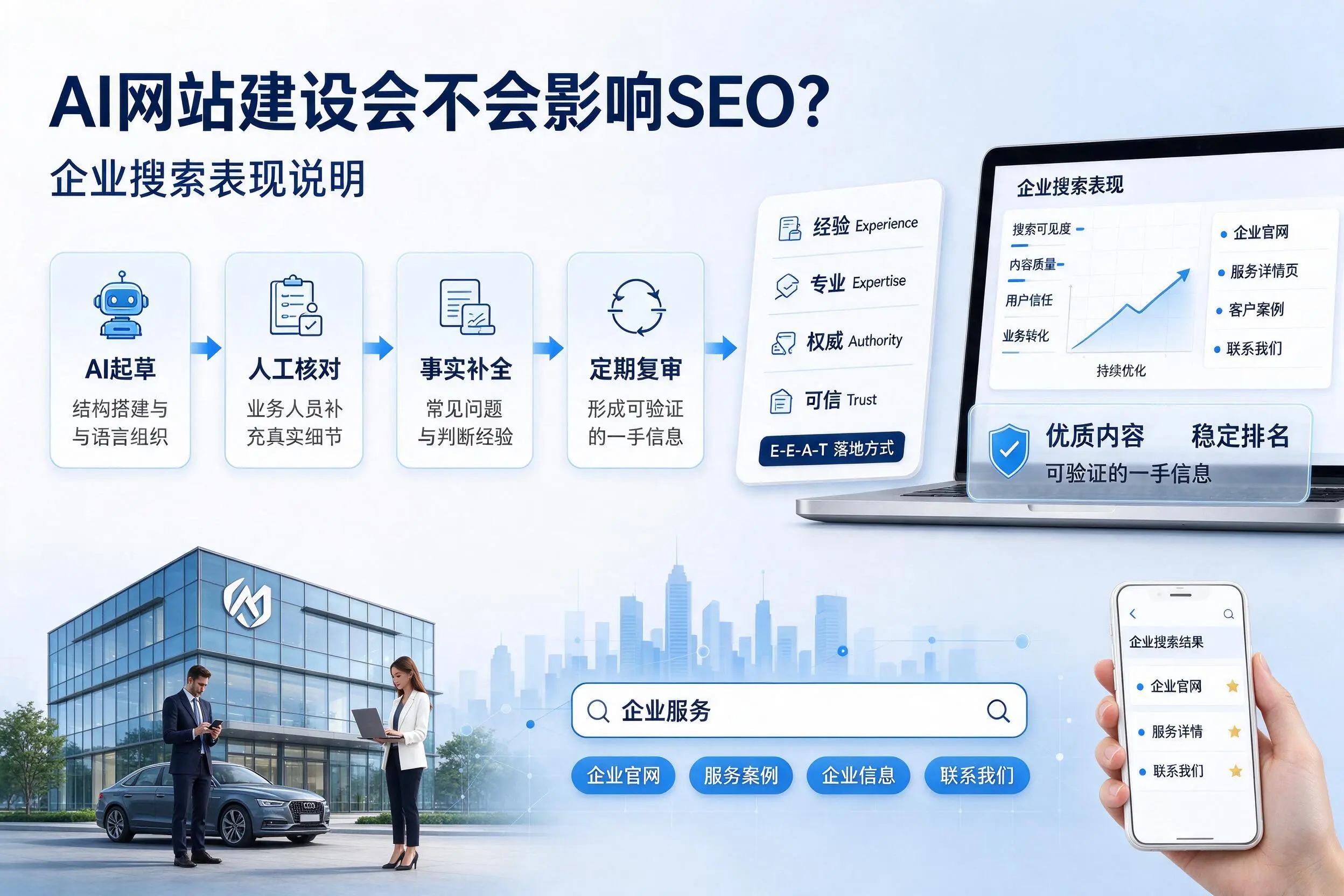 AI网站建设会不会影响SEO?神农架企业搜索表现说明