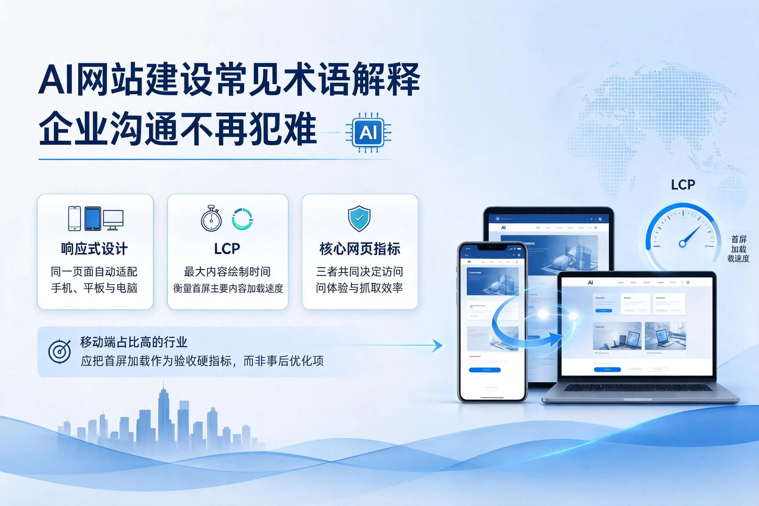 AI网站建设常见术语解释,神农架企业沟通不再犯难