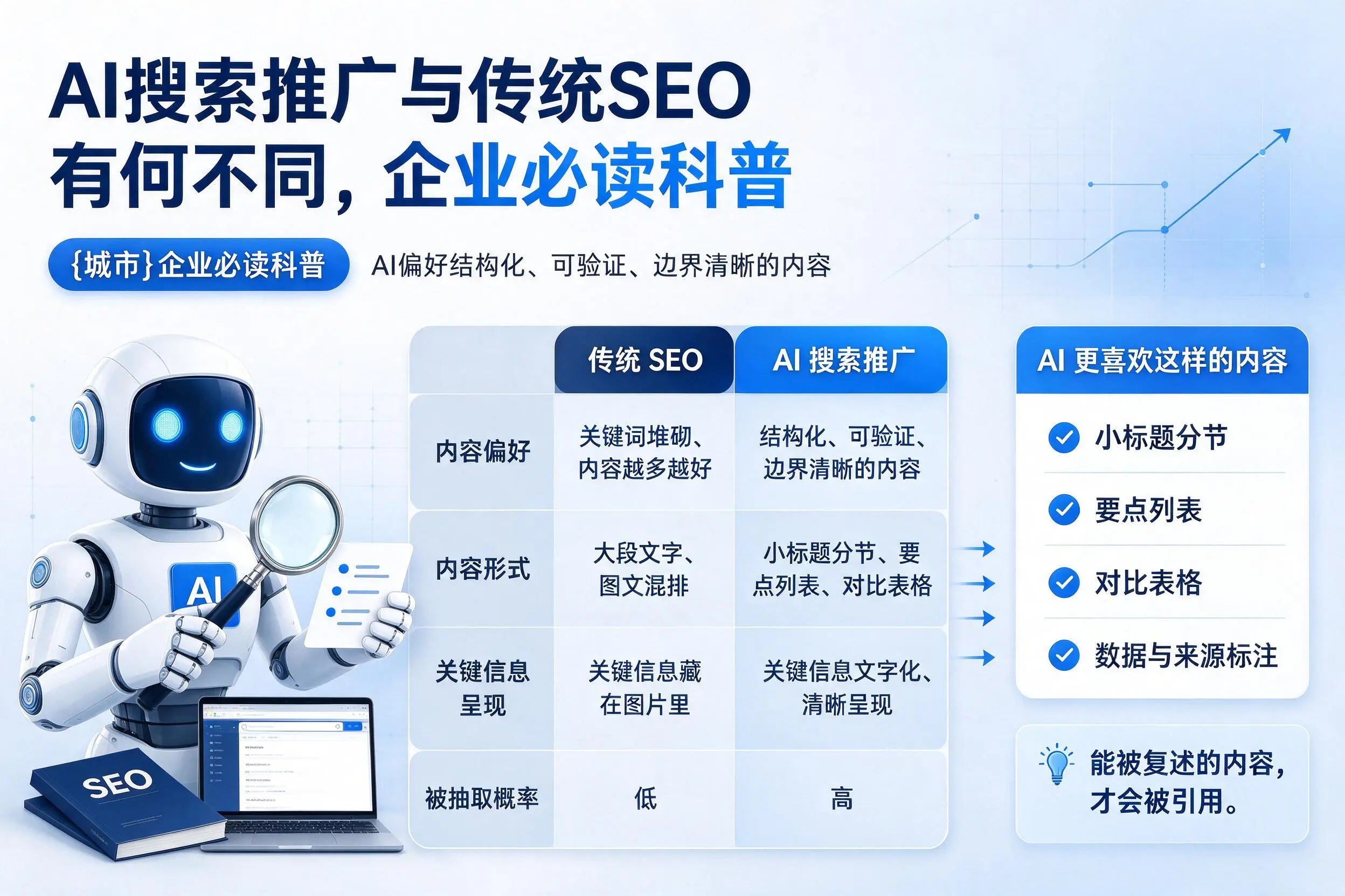 AI搜索推广与传统SEO有何不同,神农架企业必读科普